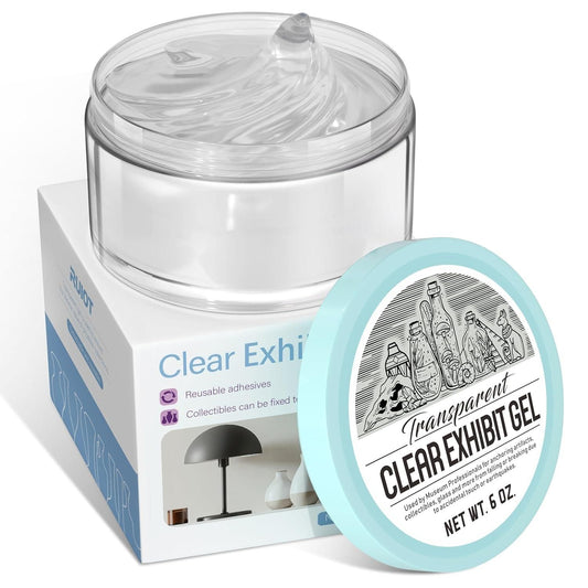 6oz Removable Clear Exhibit Wax Gel