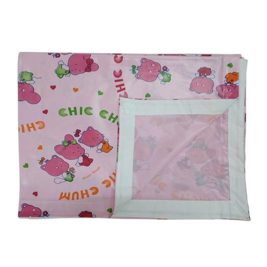 Love Baby Soft Bed Sheet Plastic