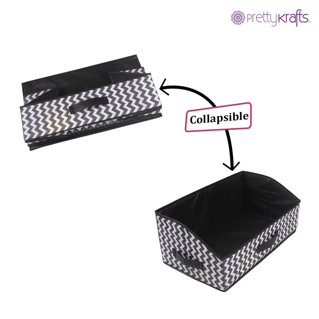 Organizer-Trapezoid Design Shelf organizer Basket (Pack of 1)