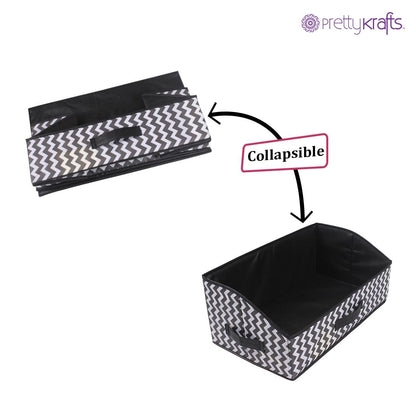 Organizer-Trapezoid Design Shelf organizer Basket (Pack of 1)