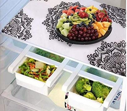 Fridge Mat- PVC Printed Fridge Mats(Pack of 3)