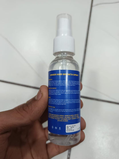 Ellohe Ginger Hair Growth Spray 60 ML Pack of 1
