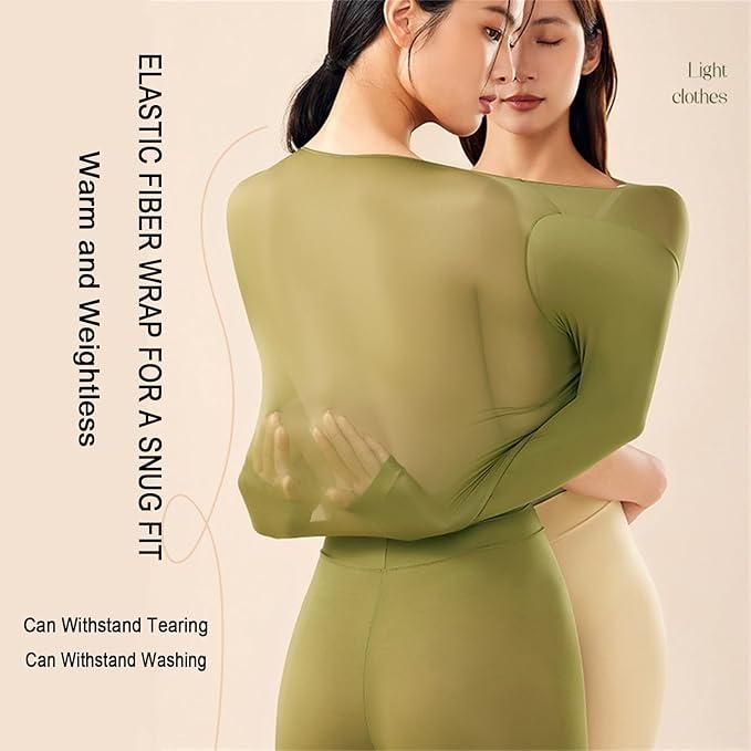 High Elastic Ultra-Thin Base Layer Thermal Inner Topwear Set of 2