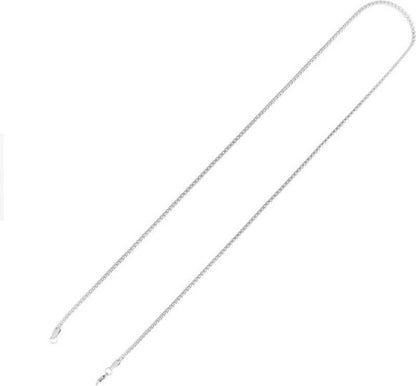 Delicate Men's Silver Plated Chain