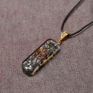 Pyrite Orgone Pendant Necklace