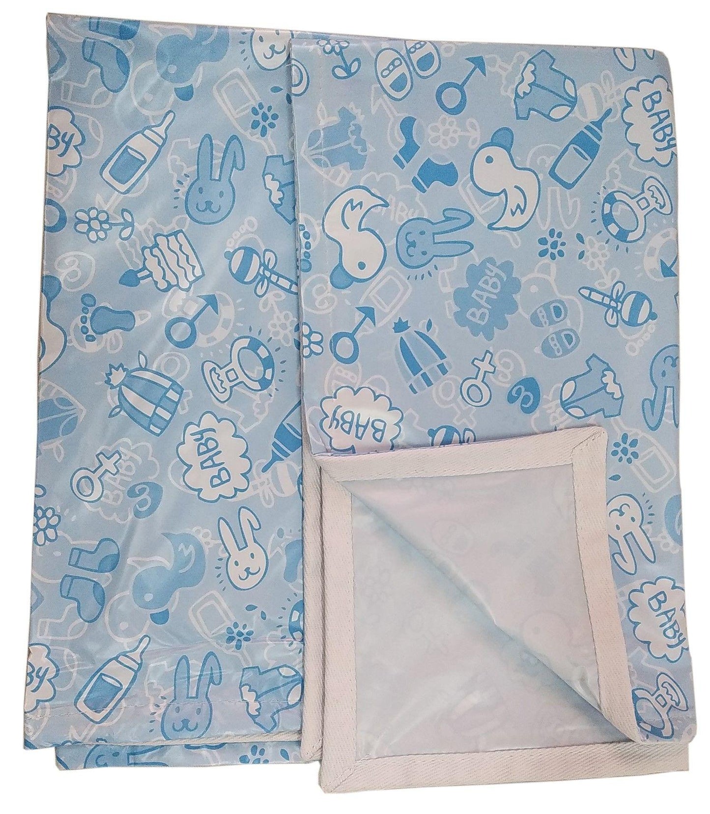 Love Baby Soft Bed Sheet Plastic