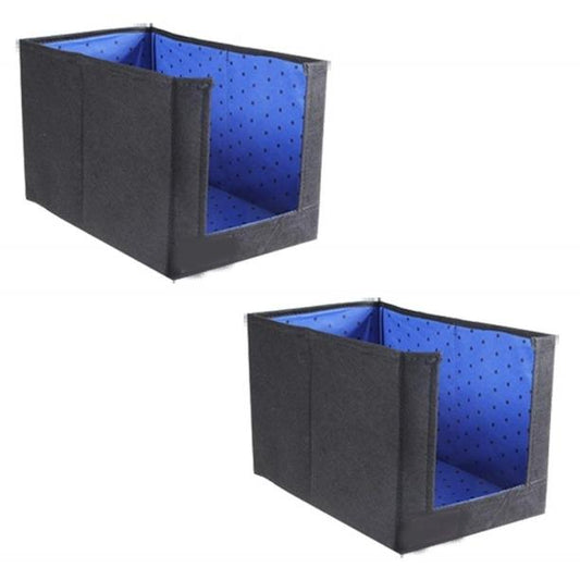 Closet Organizer-Foldable Shirts and Clothing Organizer Stackers(Pack of 2)