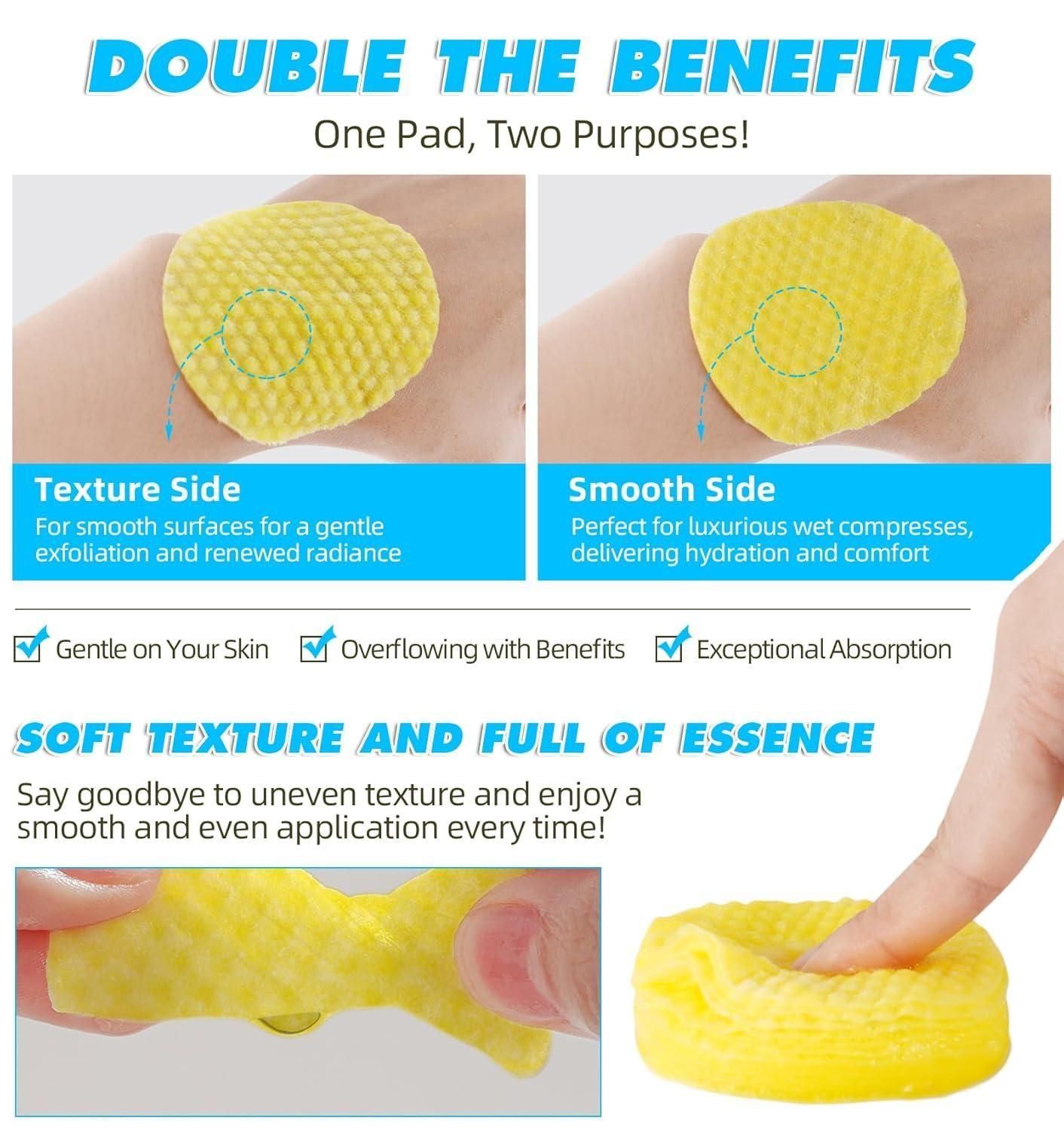 Turmeric Kojic Acid Cleansing Pads (40 Pads)