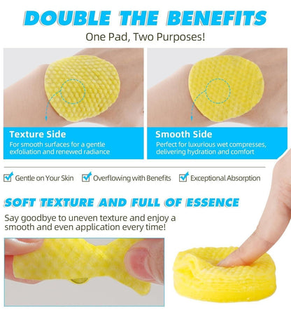 Turmeric Kojic Acid Cleansing Pads (40 Pads)