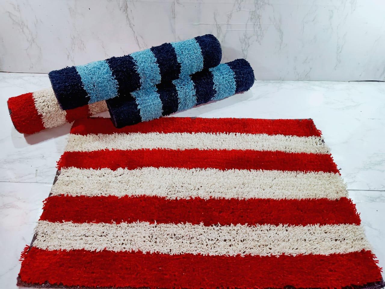 Designer Cotton Door Mats (Set of 4)