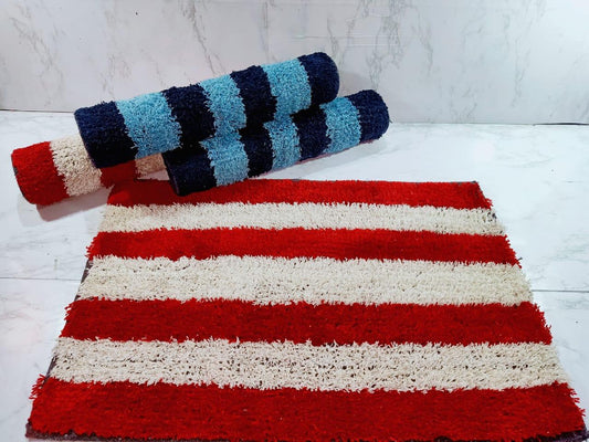 Designer Cotton Door Mats (Set of 4)