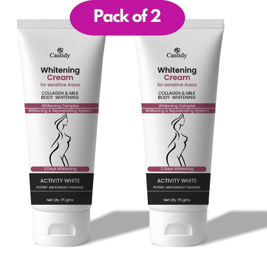 Cassidy Whitening Cream 150 gms Pack of 2
