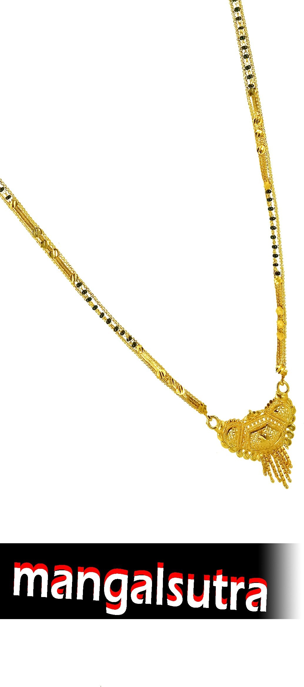 Unique Gold Plated Mangalsutra