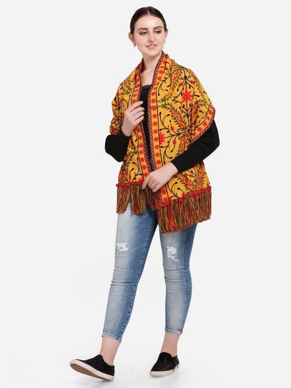 Fantastic Embroidered Khadi Cotton Dupatta