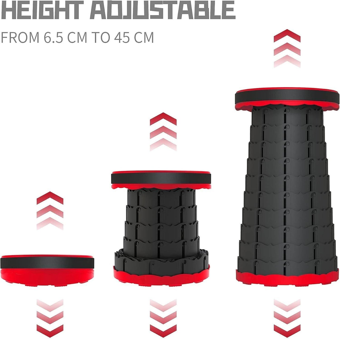 Lightweight Folding Stool  pack of 2