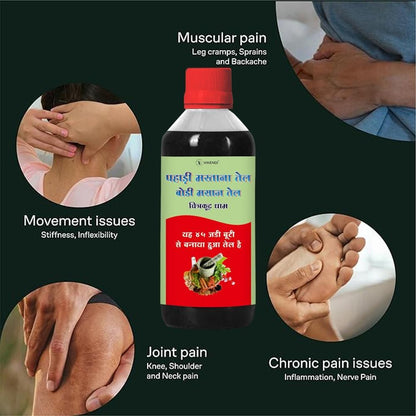 Body Massage Tel 280 g Pack of 2