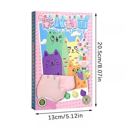 Rainbow Scratch Painting Set