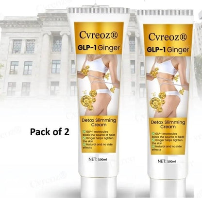 Ginger Detox Slimming Cream	(Pack of 2) 100ml Each