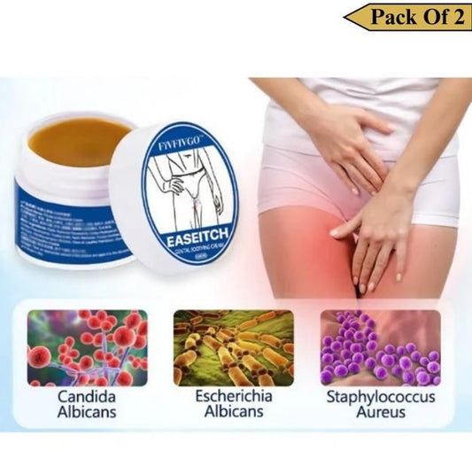 EASEITCH Genital Soothing Cream 50g(Pack Of 2)