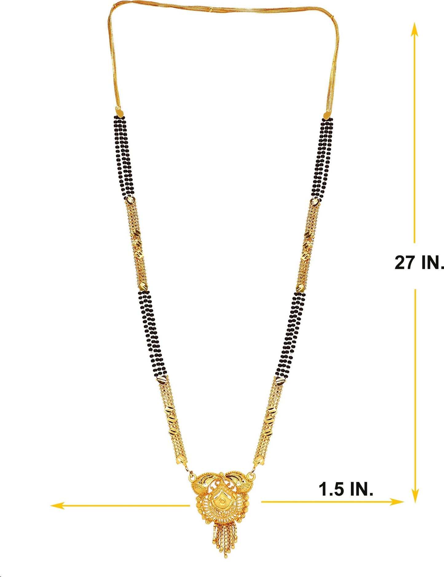 Elegant Gold Plated Mangalsutra