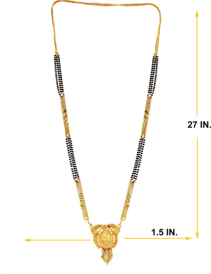 Elegant Gold Plated Mangalsutra