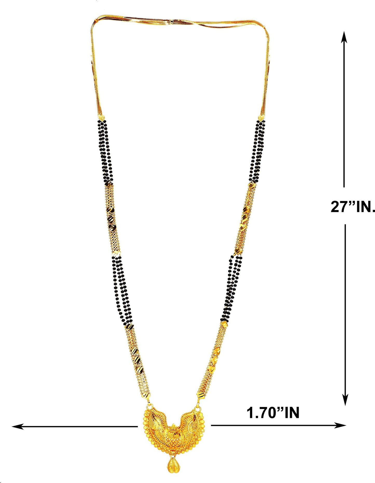 Elegant Gold Plated Mangalsutra