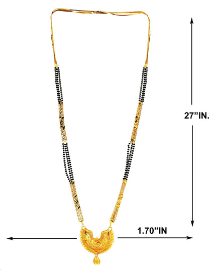 Elegant Gold Plated Mangalsutra