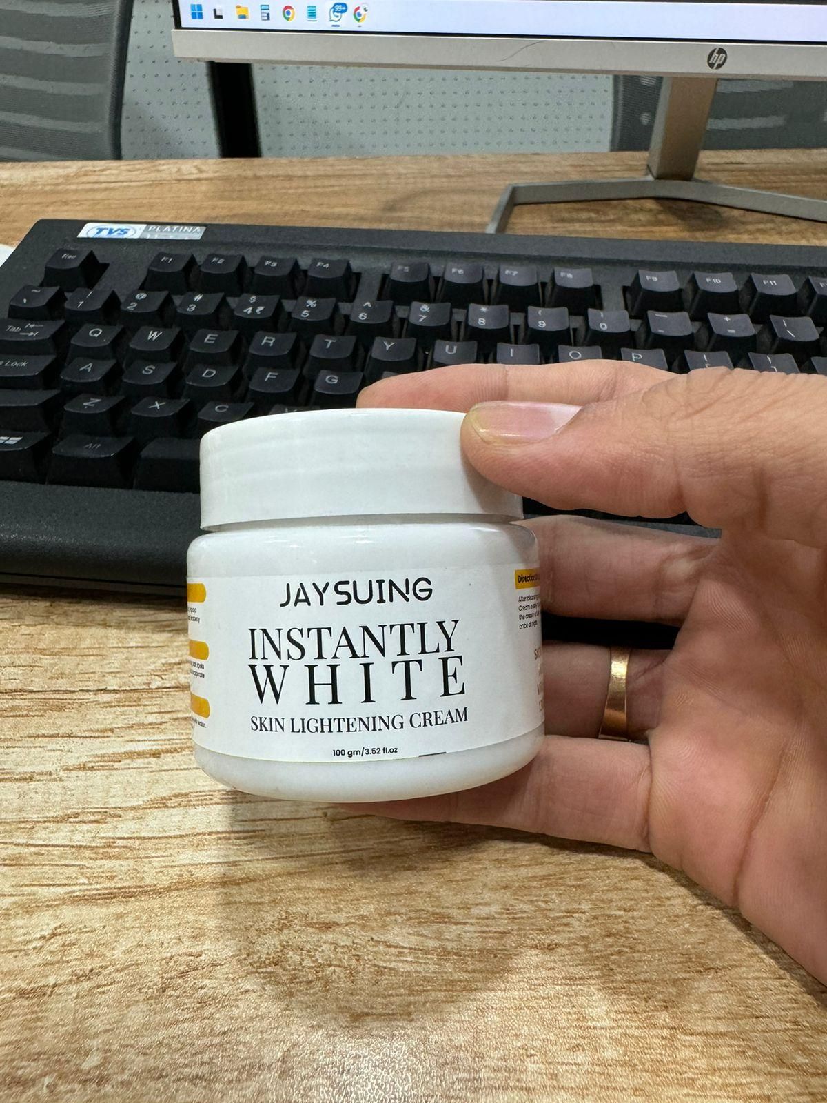 Jaysuing Instantly White Skin Lightening Cream 100gm (Pack Of 1)