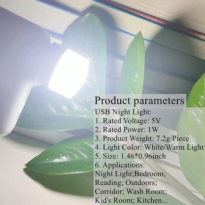 Mini Led Light Night For Kids (Natural White) - Pack of 6