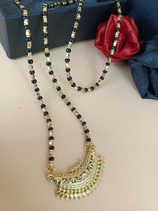 Elegant Gold Plated Mangalsutra