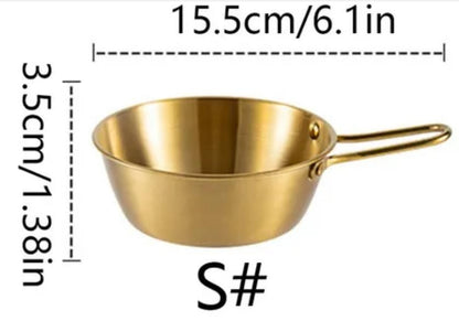 Bowl Stainless Steel with Handle