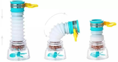 Anti-Splash Expandable 360 Degree Rotary Water Saving Kitchen Faucet Shower Head Nozzle Tap Sprinkler Water Saving Device