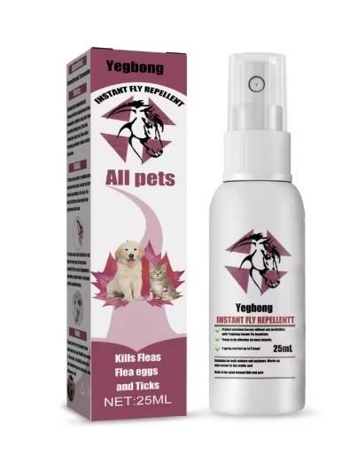 Pet Flea Spray Fast Effect Dog Gnat Pack of 2
