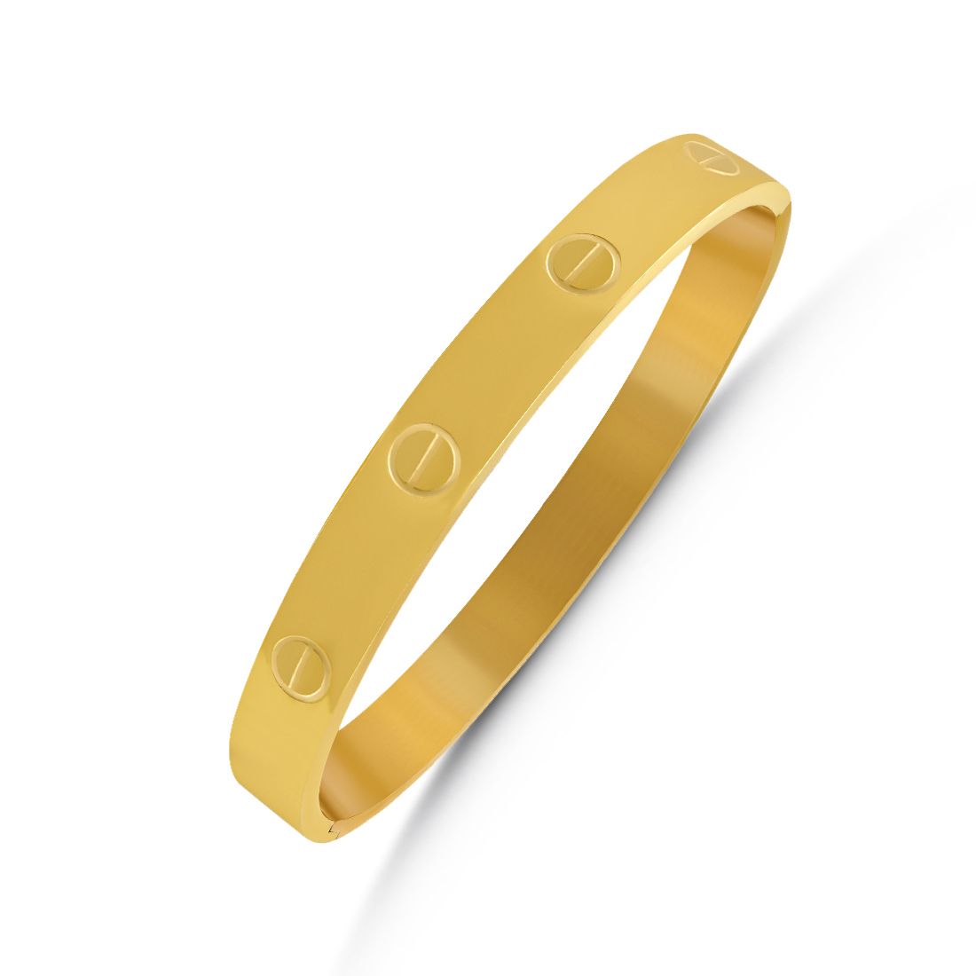 Unisex Gold Plated Kada