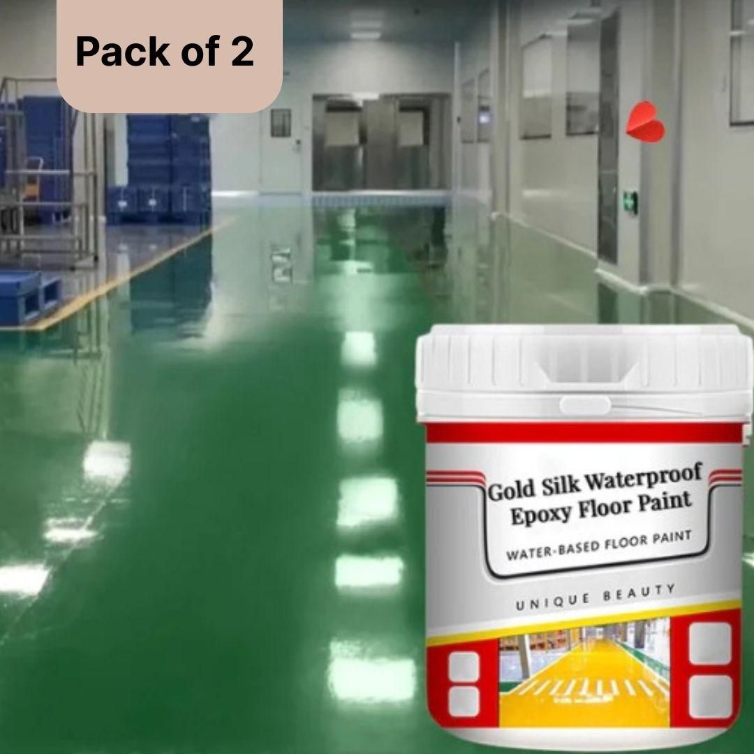 Quick & Dry anti slip water based Floor Paint (Pack of 2)