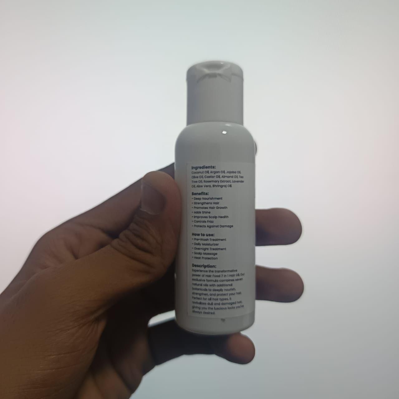 Hair Food 7 Oils InOne with more than 30 Herbs 120ml Pack of 2