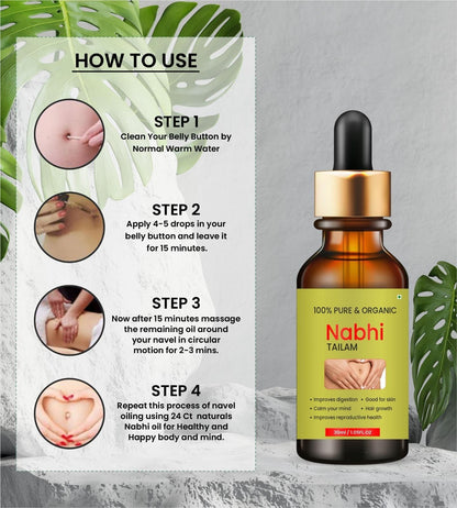 Pure & Natural Nabhi Tailam Oil 30ml
