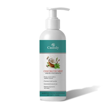 Cassidy Coconut & Mint Liquid Toothpaste 100ML