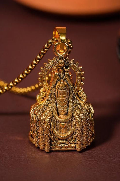 Mahadev Shivling Pendant with Chain