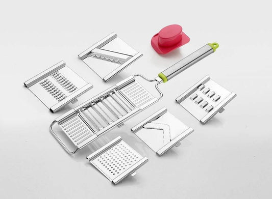 6 in 1 Stainless Steel Manual Vegetable Cutter