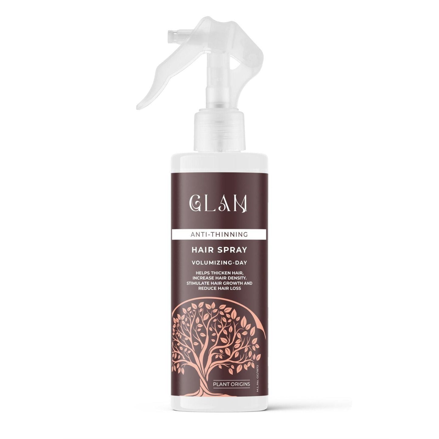 Glam Anti-Thinning Hair Spray - Volumizing Day Spray 100ml (Pack of 2)