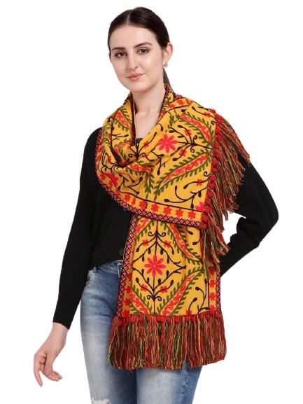 Fantastic Embroidered Khadi Cotton Dupatta