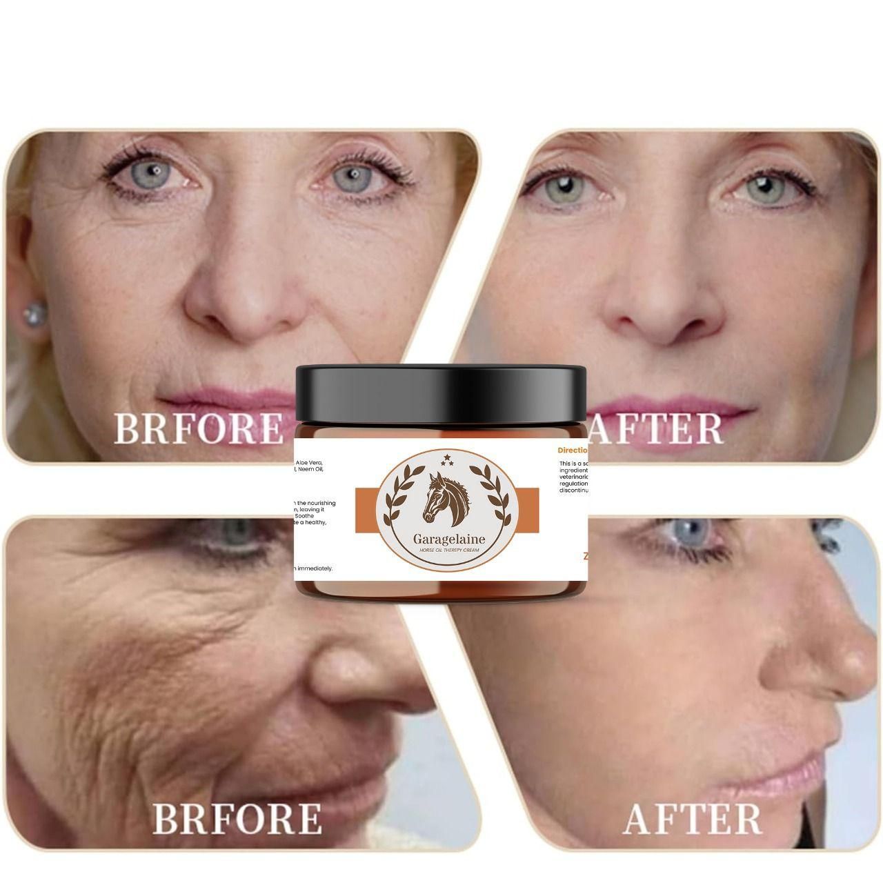 Garagelaine Horse Oil Therepy Cream 120gm Pack of 1