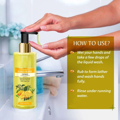Skin-Detox Hand Wash ? Lemon & Eucalyptus (250 ml) BUY 1 GET 1 FREE