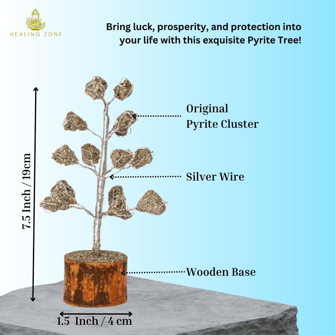 Money Magnet Pyrite Tree - 15 Beads