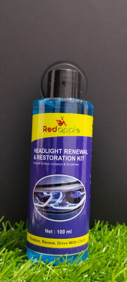 Headlight Renewal and Restoration Kit 100 ml Pack of 1