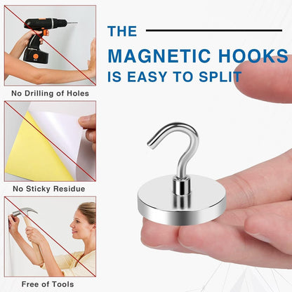 Magnetic Hooks Pack of 4