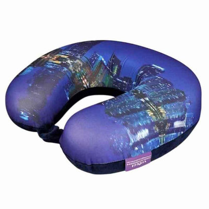 Neck Pillows - U Shape Printed Travel Neck Pillow