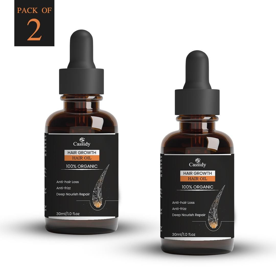 Cassidy Hair Growth Hair Oil 60ml Pack of 2