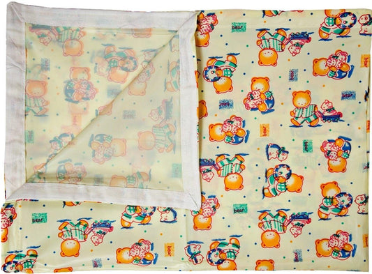 Love Baby Soft Bed Sheet Plastic